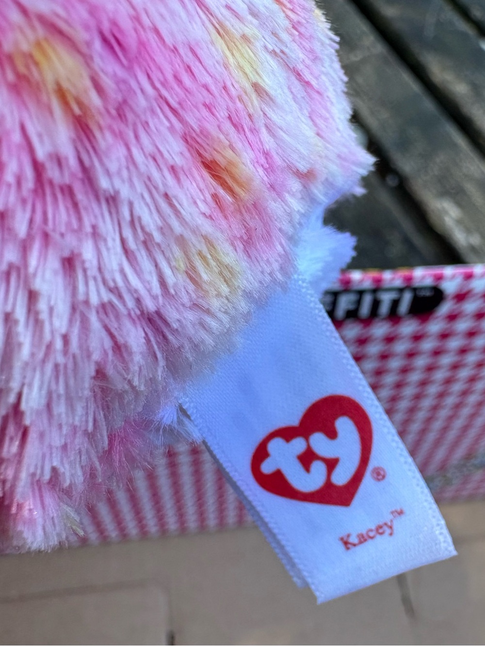 Ty Beanie Boo Kacey Pink Koala - Picture 3 of 4